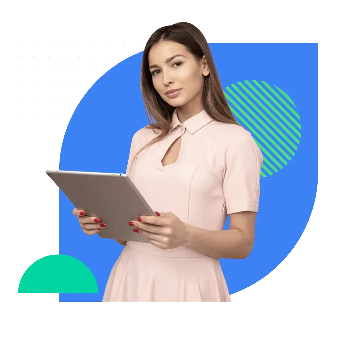 Woman With Tablet